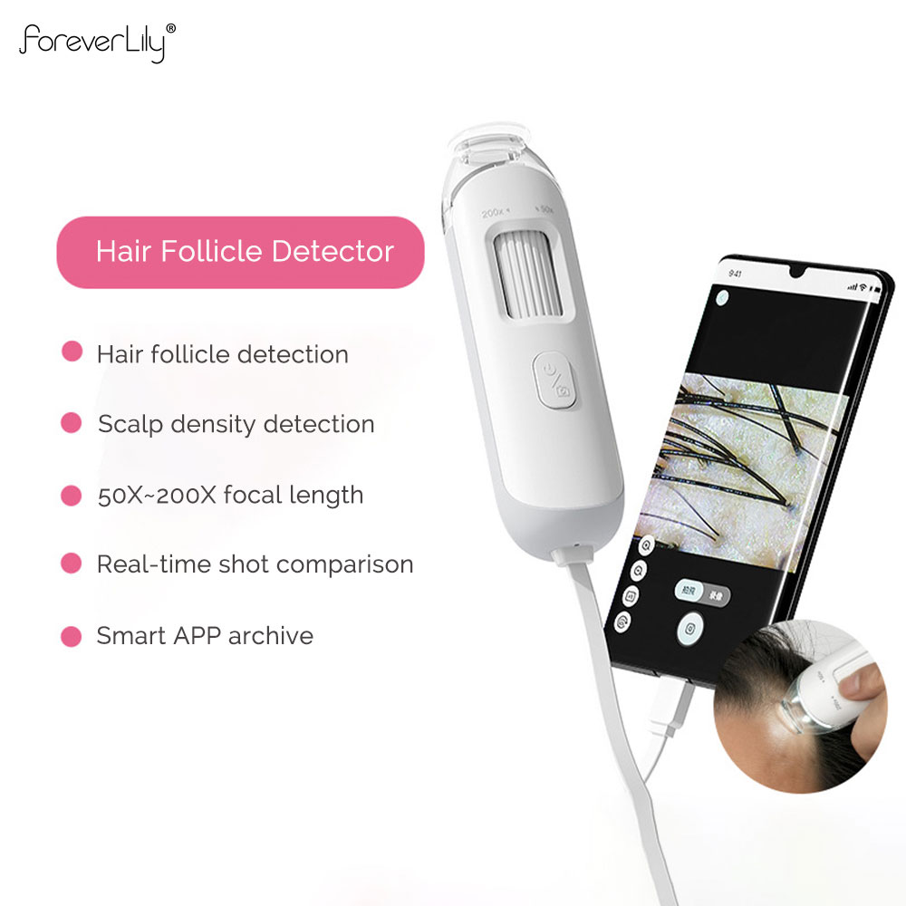 Electronics Quiz - Détecteur visuel de cuir chevelu, Dermatoscope