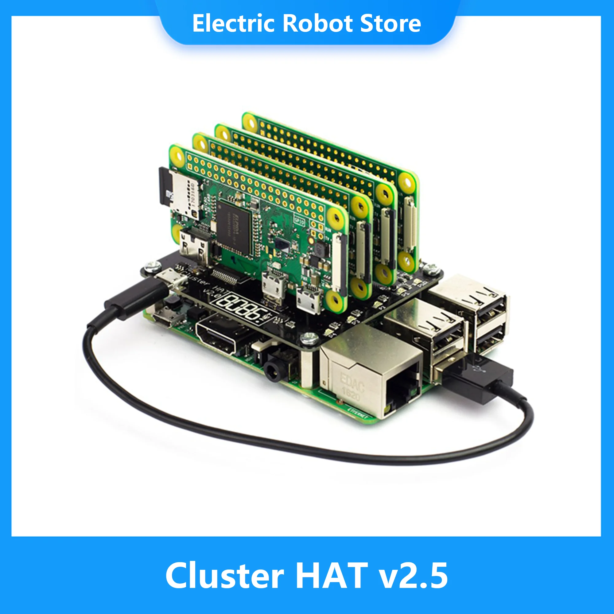 Electronics Or Gadgets - Cluster HAT v2.5 Configné à utiliser