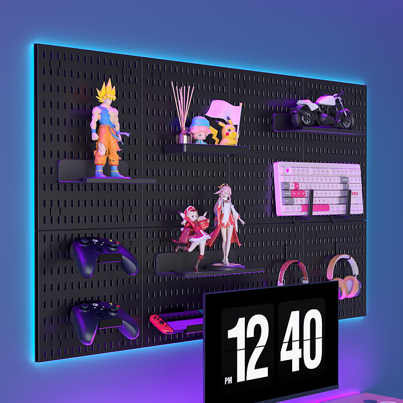 Unique Electronics Gadgets - Panneau perforé mural, organisateur de rangement