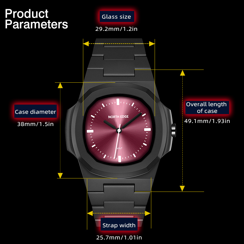 NORTH EDGE montre pour homme n - Electronic Gift avis et prix