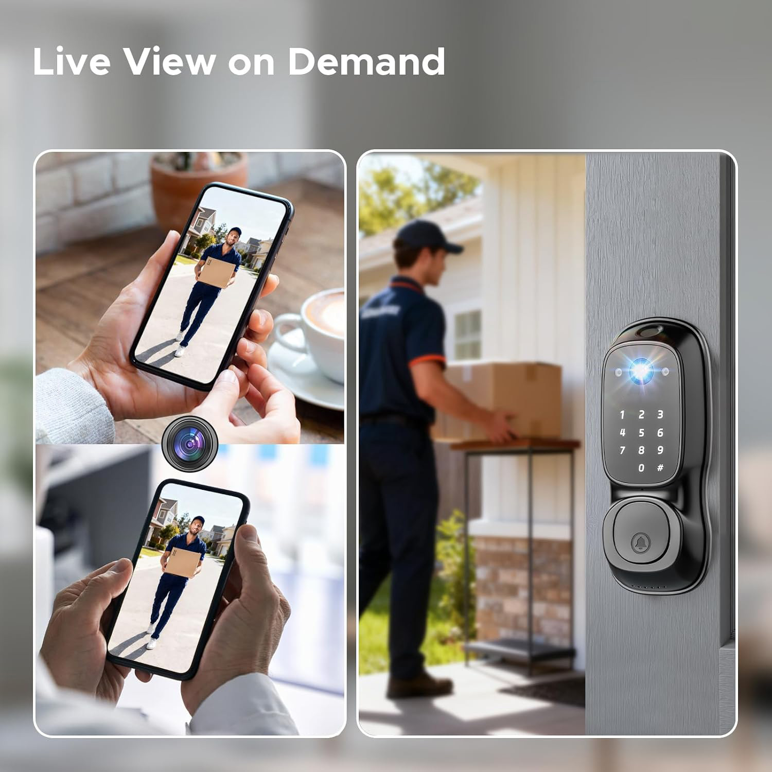 Serrure de porte intelligente  - Electronics & Gadgets Icon avis et prix