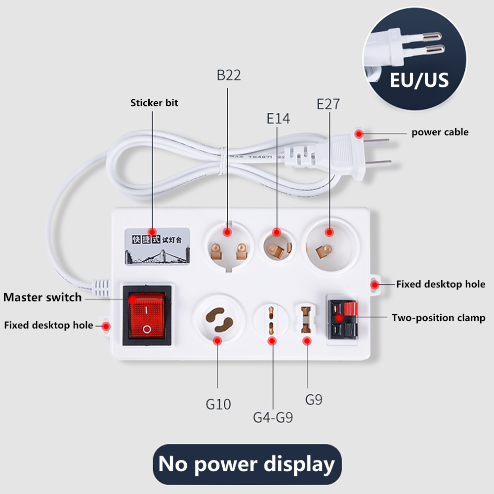 Testeur Led pour ampoule E27 B - Electronics Quiz avis et prix