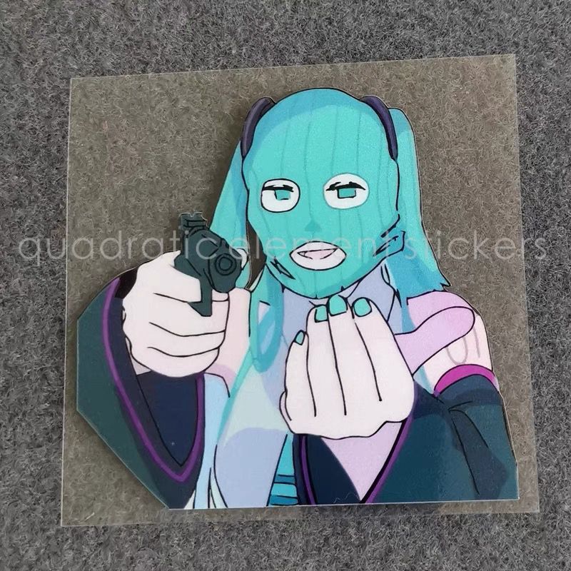 Autocollant Moto Miku Étanche  - Electronic Gift avis et prix