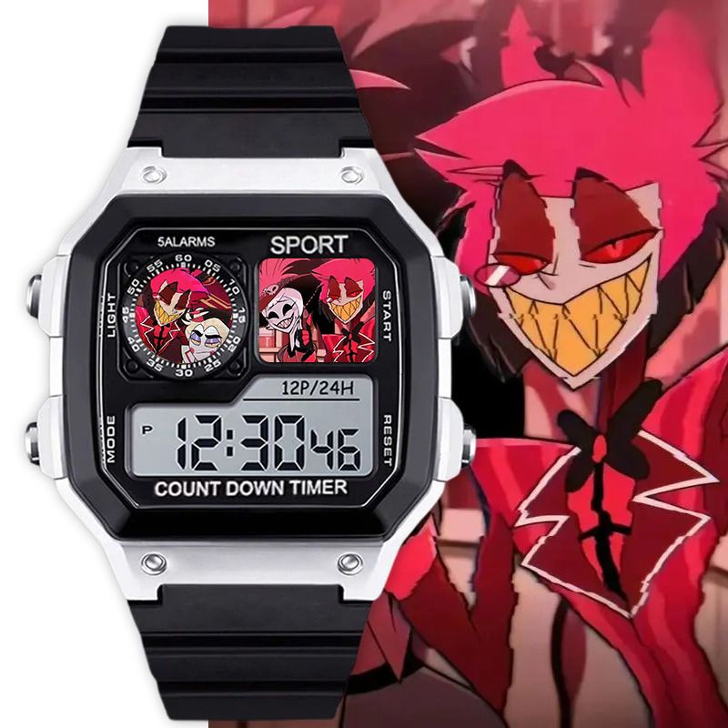 Montre numérique carrée Hazbin - Electronic Gift avis et prix