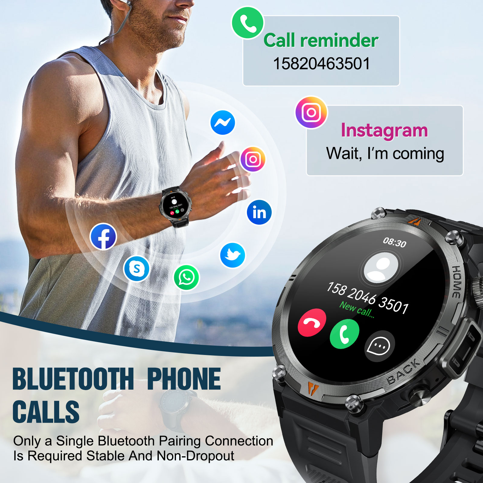 EIGIIS KE3 Bluetooth appel mon - Electronics Quiz avis et prix