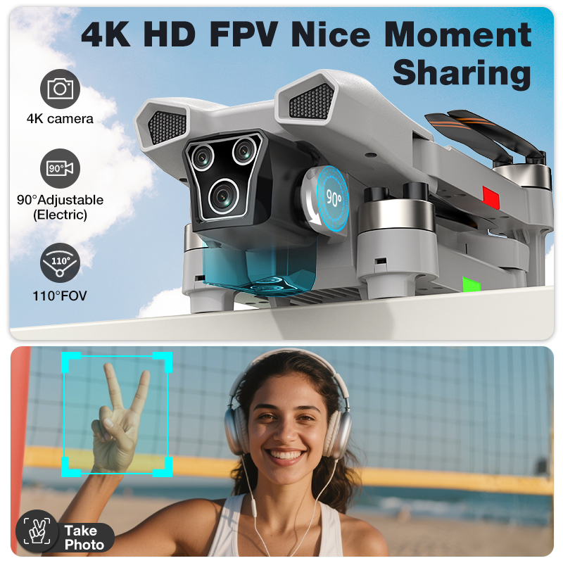 Drone L017 Pro Mini pliable Qu - Electronics And Gadgets P avis et prix