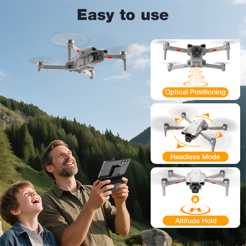 Drone L017 Pro Mini pliable Qu - Electronics And Gadgets P avis et prix