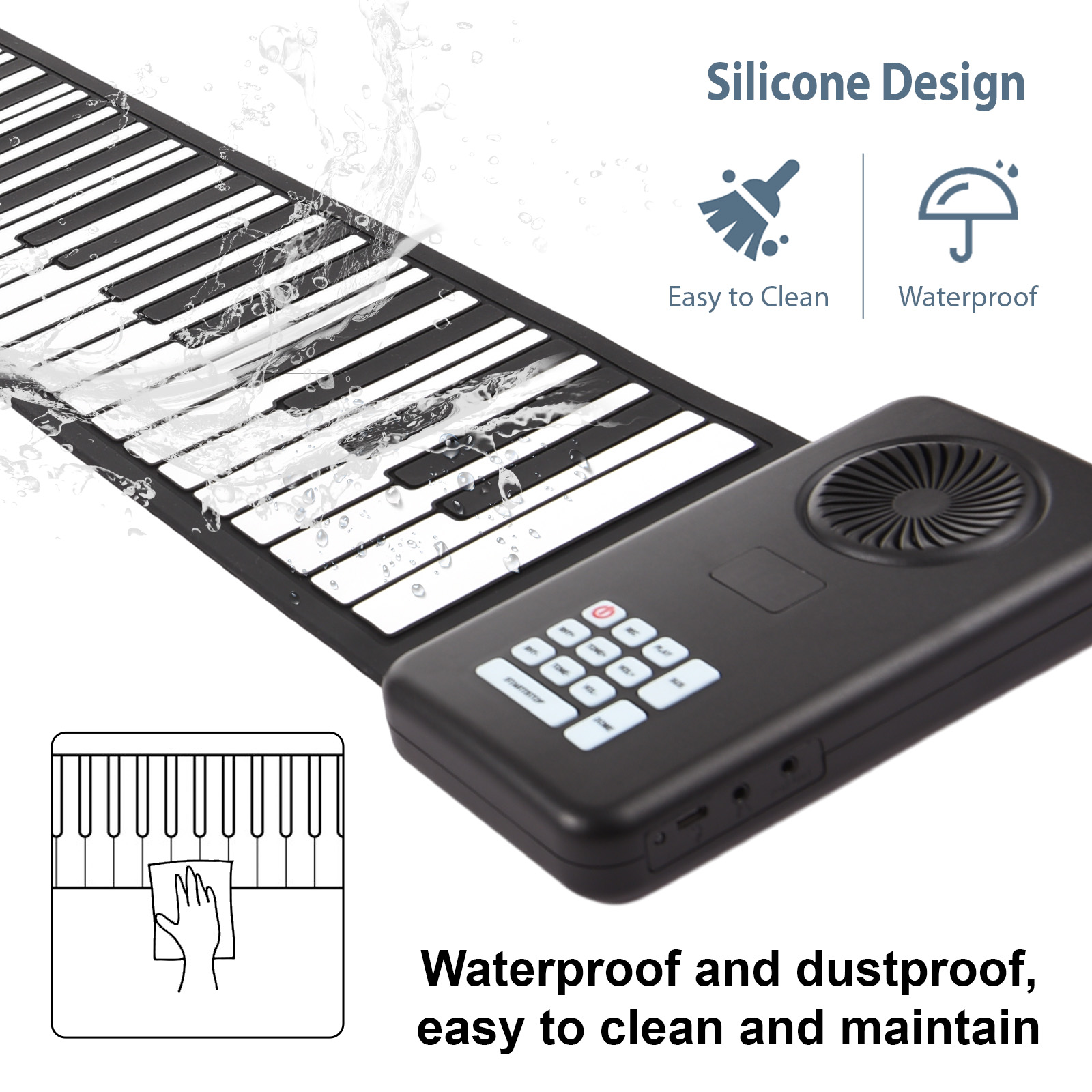88 touches Portable Piano Hand - Unique Electronics Gadgets avis et prix