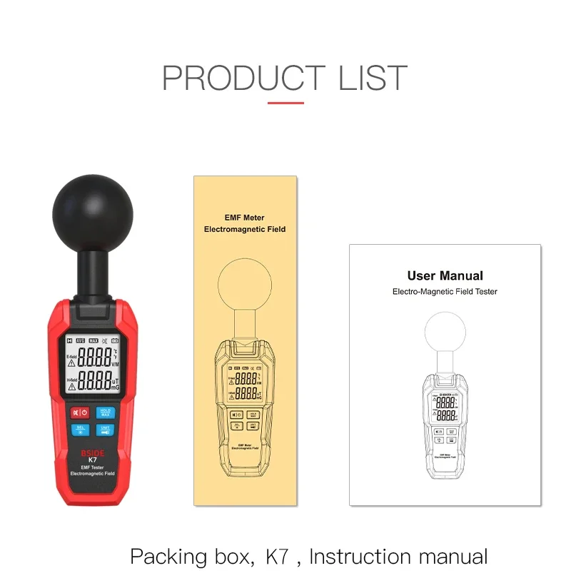 Testeur de champ magnétique él - Electronics Quiz avis et prix